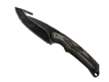 ★ StatTrak™ Gut Knife | Black Laminate (Well-Worn)