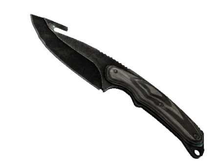 ★ StatTrak™ Gut Knife | Black Laminate (Battle-Scarred)
