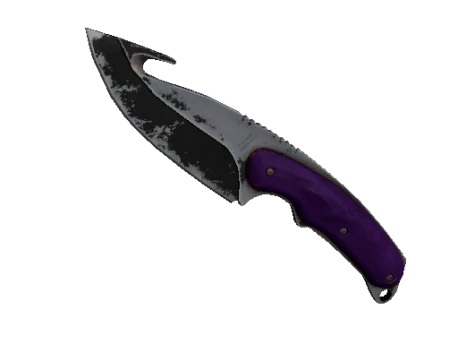 ★ StatTrak™ Gut Knife | Ultraviolet (Battle-Scarred)