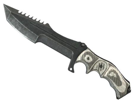 ★ StatTrak™ Huntsman Knife | Black Laminate (Well-Worn)