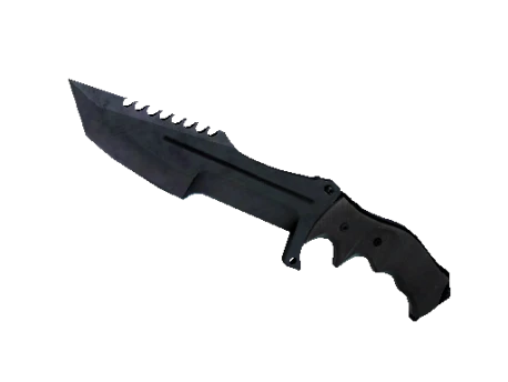★ StatTrak™ Huntsman Knife | Blue Steel (Well-Worn)