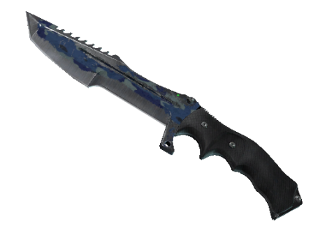★ StatTrak™ Huntsman Knife | Bright Water (Battle-Scarred)