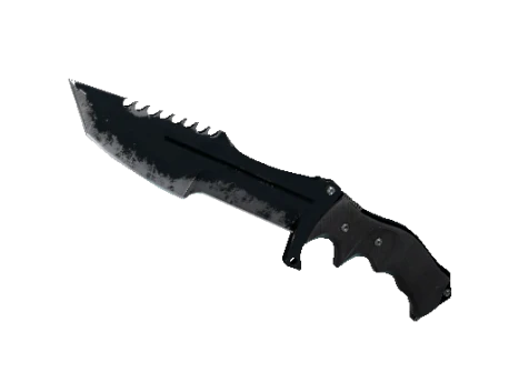 ★ StatTrak™ Huntsman Knife | Night (Battle-Scarred)