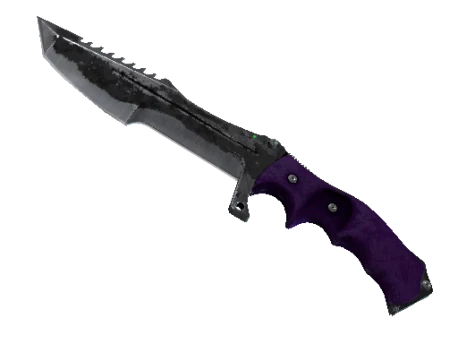 ★ StatTrak™ Huntsman Knife | Ultraviolet (Battle-Scarred)