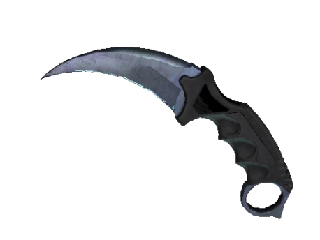 ★ StatTrak™ Karambit | Blue Steel (Minimal Wear)