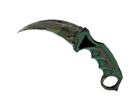 ★ StatTrak™ Karambit | Boreal Forest (Well-Worn)