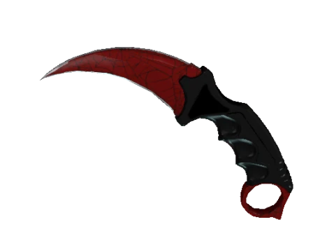 ★ StatTrak™ Karambit | Crimson Web (Minimal Wear)