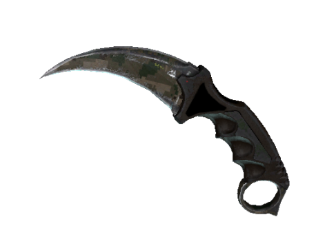 ★ StatTrak™ Karambit | Forest DDPAT (Battle-Scarred)