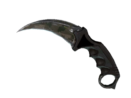 ★ StatTrak™ Karambit | Forest DDPAT (Battle-Scarred)