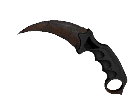 ★ StatTrak™ Karambit | Rust Coat (Battle-Scarred)