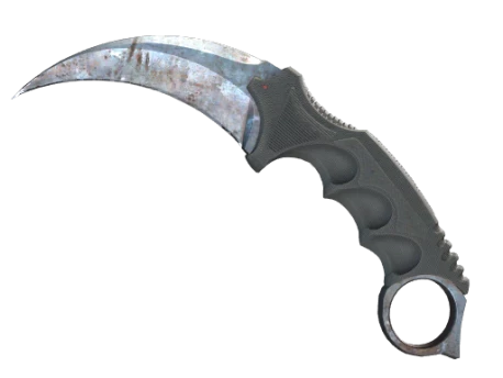 ★ StatTrak™ Karambit | Rust Coat (Well-Worn)