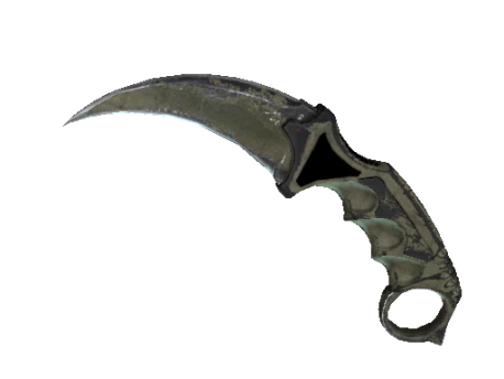 ★ StatTrak™ Karambit | Safari Mesh (Battle-Scarred)