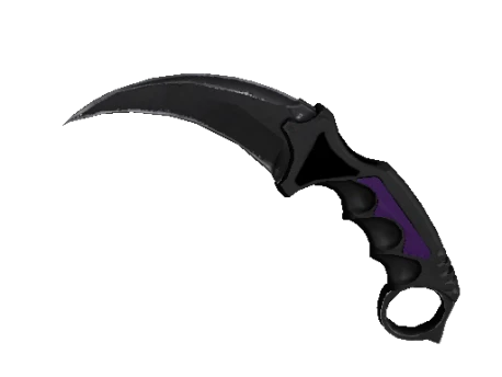 ★ StatTrak™ Karambit | Ultraviolet (Well-Worn)