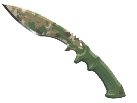 ★ StatTrak™ Kukri Knife | Пиксельный камуфляж «Лес» (После полевых испытаний)