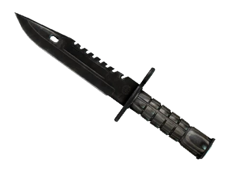 ★ StatTrak™ M9 Bayonet | Black Laminate (Battle-Scarred)