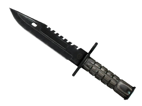 ★ StatTrak™ M9 Bayonet | Black Laminate (Well-Worn)