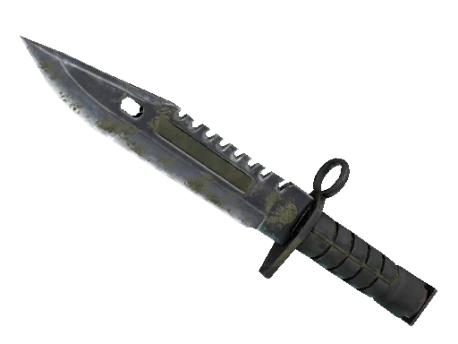 ★ StatTrak™ M9 Bayonet | Safari Mesh (Battle-Scarred)