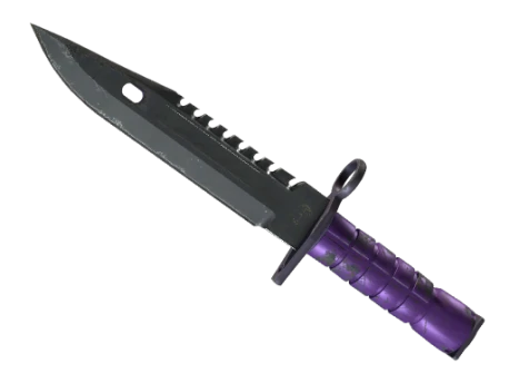 ★ StatTrak™ M9 Bayonet | Ultraviolet (Well-Worn)