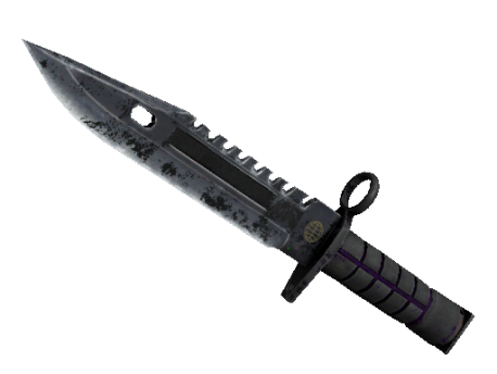 ★ StatTrak™ M9 Bayonet | Ultraviolet (Battle-Scarred)