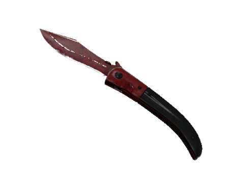 ★ StatTrak™ Navaja Knife | Crimson Web (Well-Worn)