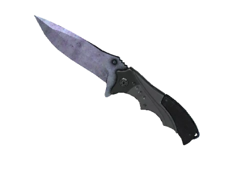 ★ StatTrak™ Nomad Knife | Blue Steel (Well-Worn)