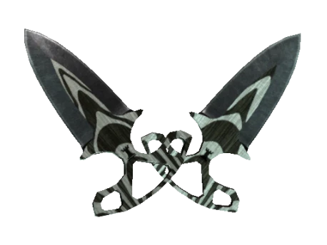 ★ StatTrak™ Shadow Daggers | Black Laminate (Factory New)