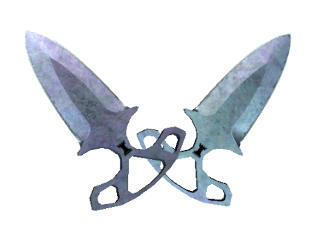 ★ StatTrak™ Shadow Daggers | Blue Steel (Field-Tested)