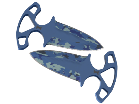 ★ StatTrak™ Shadow Daggers | Bright Water (Minimal Wear)