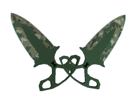 ★ StatTrak™ Shadow Daggers | Forest DDPAT (Minimal Wear)