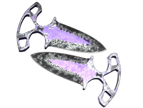 ★ StatTrak™ Shadow Daggers | Freehand (Battle-Scarred)