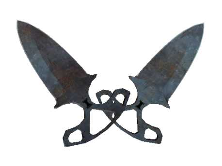★ StatTrak™ Shadow Daggers | Rust Coat (Well-Worn)