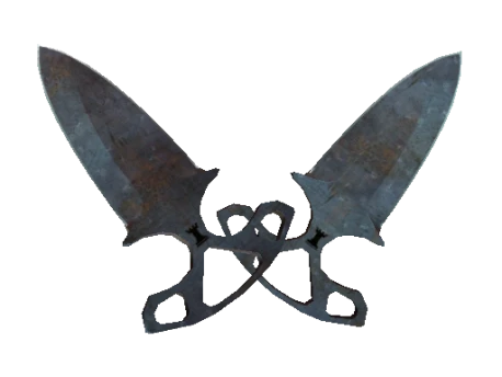 ★ StatTrak™ Shadow Daggers | Rust Coat (Well-Worn)