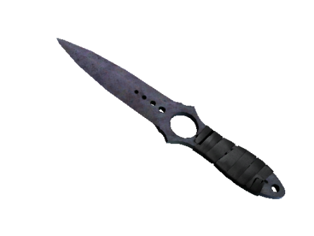 ★ StatTrak™ Skeleton Knife | Blue Steel (Battle-Scarred)