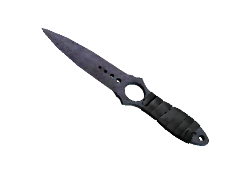 ★ StatTrak™ Skeleton Knife | Blue Steel (Battle-Scarred)