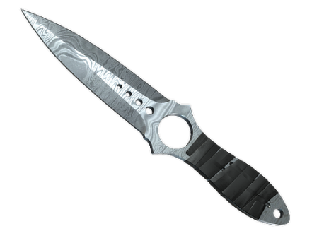 ★ StatTrak™ Skeleton Knife | Damascus Steel (Well-Worn)