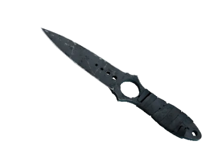 ★ StatTrak™ Skeleton Knife | Night Stripe (Battle-Scarred)