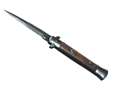 ★ StatTrak™ Stiletto Knife | Damascus Steel (Field-Tested)