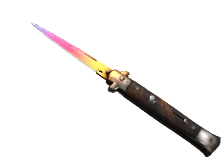 ★ StatTrak™ Stiletto Knife | Fade (Minimal Wear)
