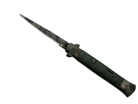 ★ StatTrak™ Stiletto Knife | Forest DDPAT (Well-Worn)