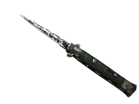 ★ StatTrak™ Stiletto Knife | Forest DDPAT (Battle-Scarred)