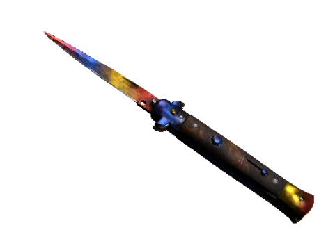 ★ StatTrak™ Stiletto Knife | Marble Fade (Factory New)