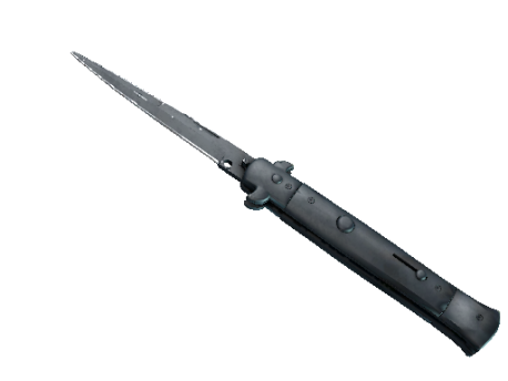★ StatTrak™ Stiletto Knife | Night Stripe (Well-Worn)