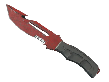 ★ StatTrak™ Survival Knife | Crimson Web (Battle-Scarred)