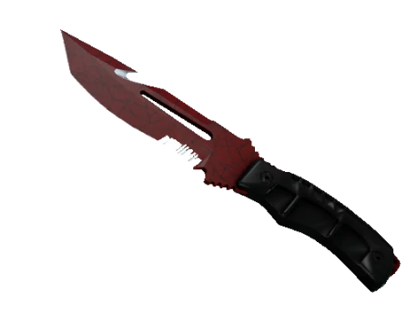 ★ StatTrak™ Survival Knife | Crimson Web (Minimal Wear)