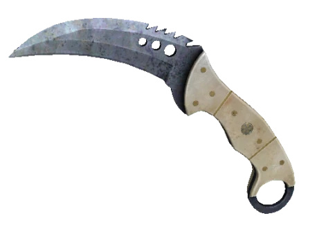 ★ StatTrak™ Talon Knife | Blue Steel (Well-Worn)