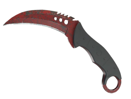 ★ StatTrak™ Talon Knife | Crimson Web (Well-Worn)
