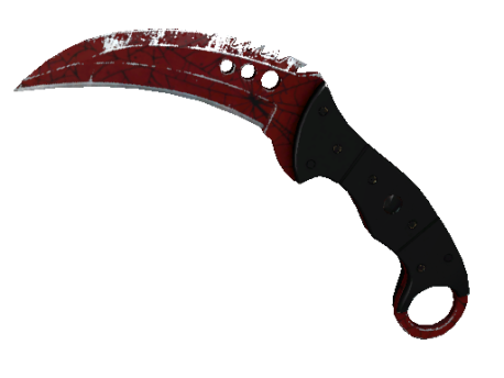 ★ StatTrak™ Talon Knife | Crimson Web (Well-Worn)