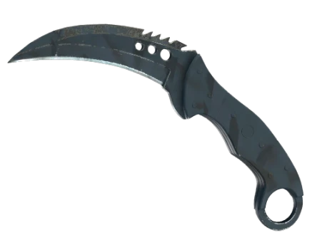 ★ StatTrak™ Talon Knife | Night Stripe (Well-Worn)