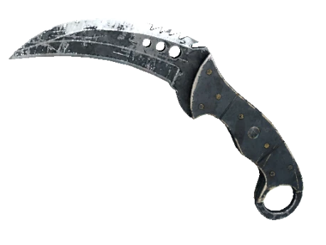 ★ StatTrak™ Talon Knife | Night Stripe (Battle-Scarred)