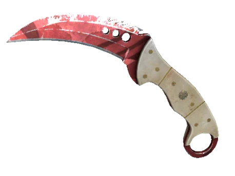 ★ StatTrak™ Talon Knife | Slaughter (После полевых испытаний)